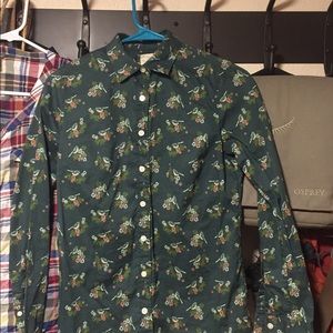 J.Crew Bird Blouse